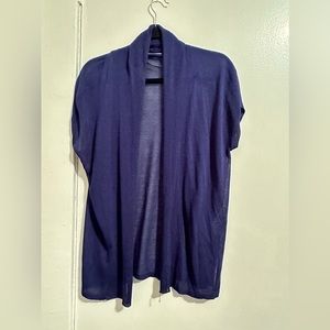 Uniqlo Navy Open Blouse - M